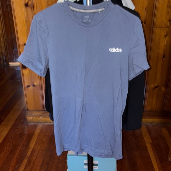 Adidas Men's Classic Blue Tee - Picture 1 of 2